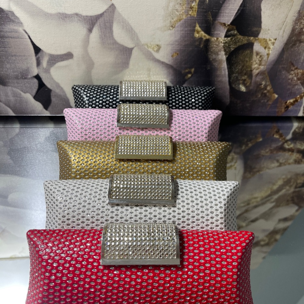 Rhinestone Clutch Set of 5